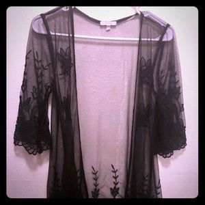 Maurice’s sheer black coverup